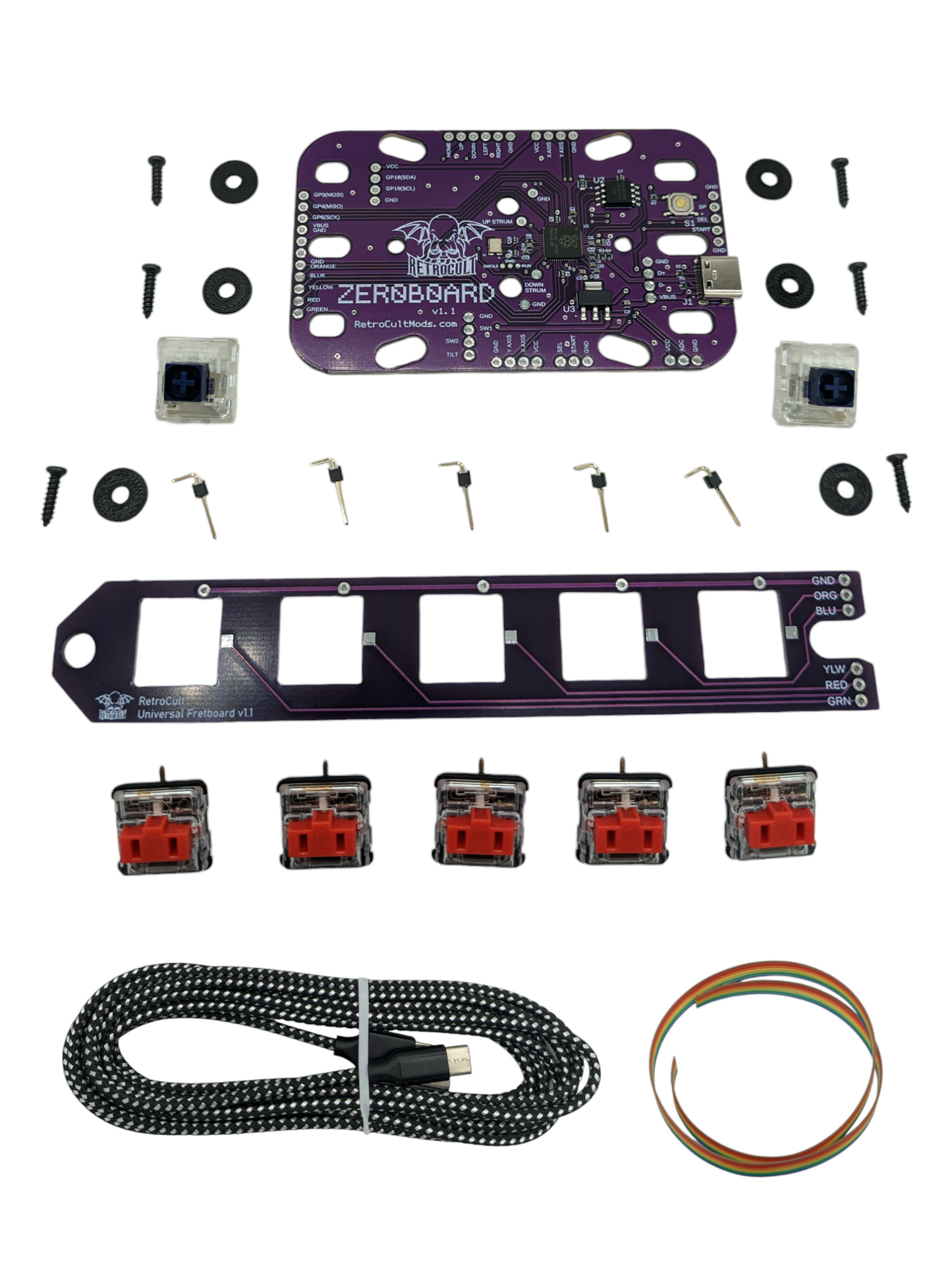 DIY Modding Kit for Guitar Hero Controllers