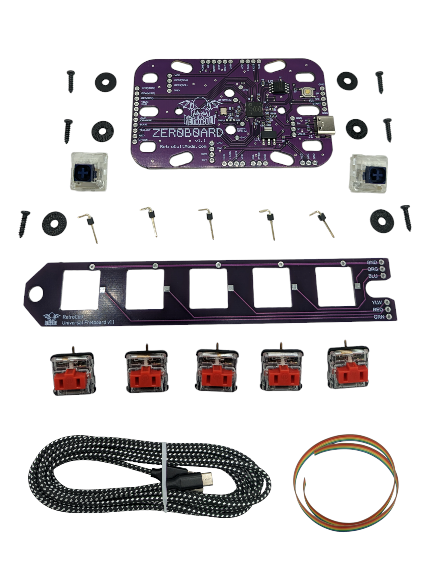 DIY Modding Kit for Guitar Hero Controllers – RetroCultMods.com