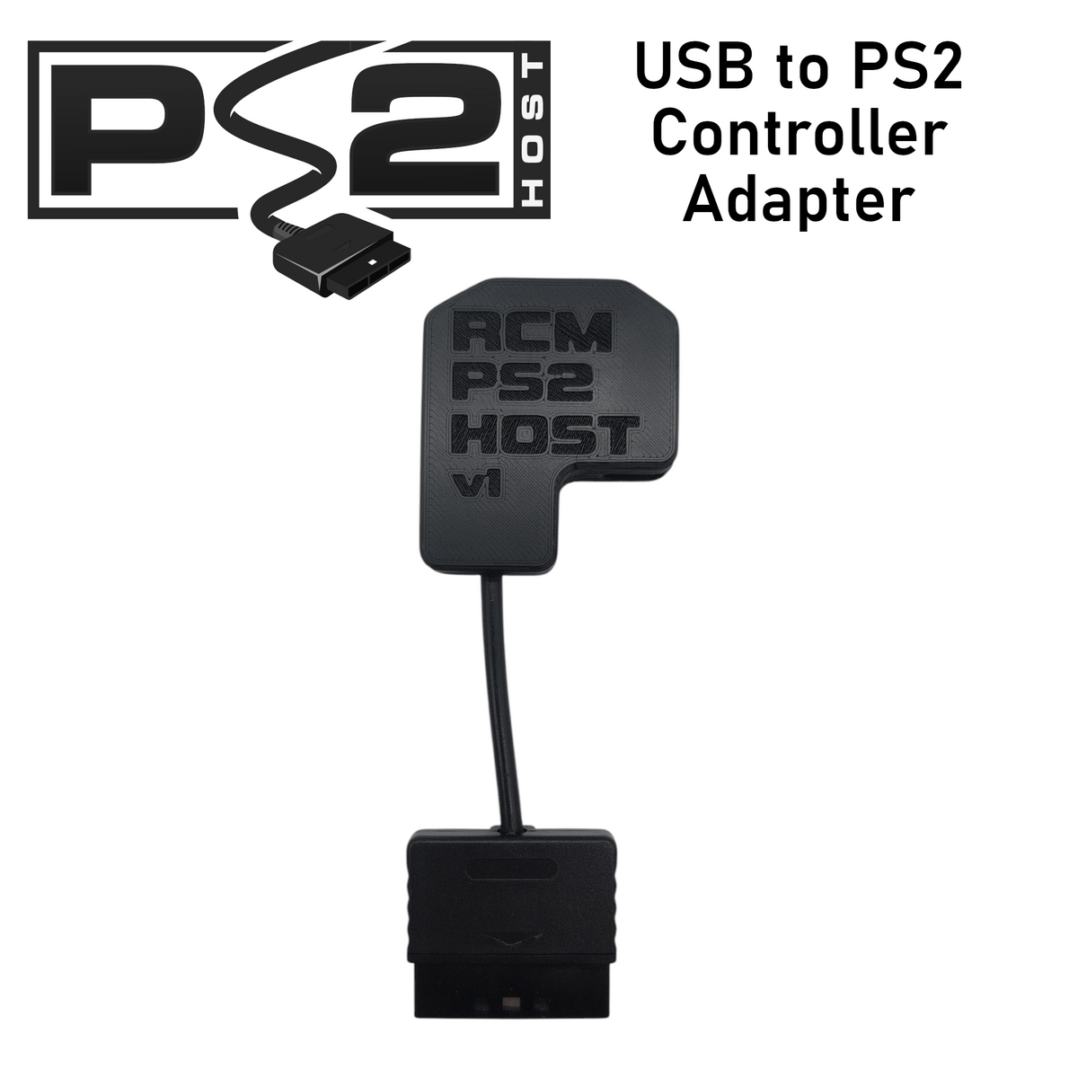 Ps2 Controller Adapter PS2 Host - USB to PS2 Controller Adapter – RetroCultMods.com