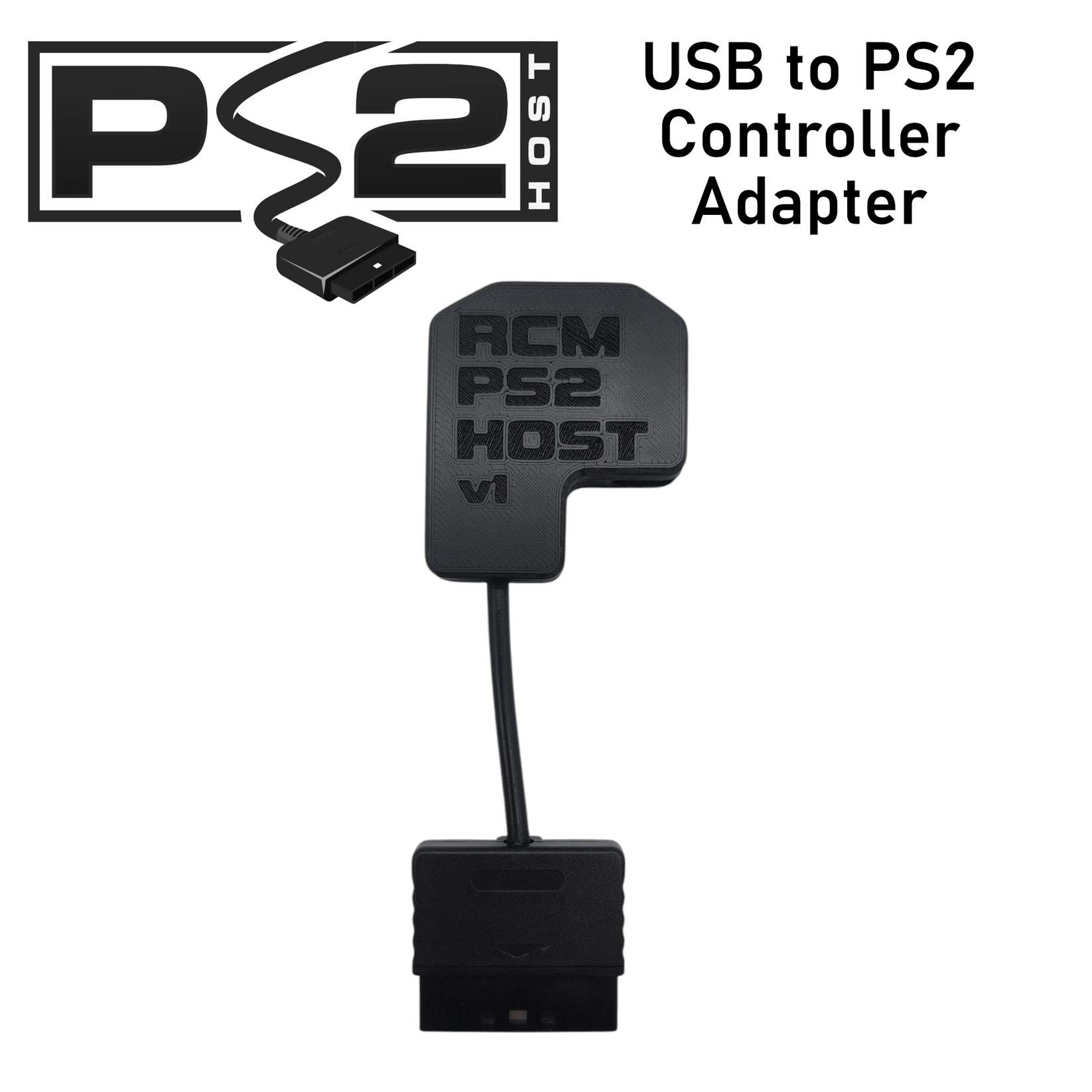 Ps2 Controller Adapter PS2 Host - USB to PS2 Controller Adapter – RetroCultMods.com